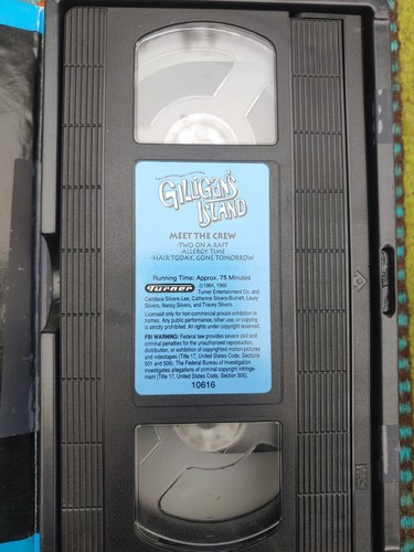 Gilligans Island VHS The Collector's Edition Meet The Crew - Foto 3 di 3