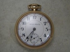 Hamilton- 409781- 1903- 10K Gold Filled- Openface- Pocket Watch- Ruby