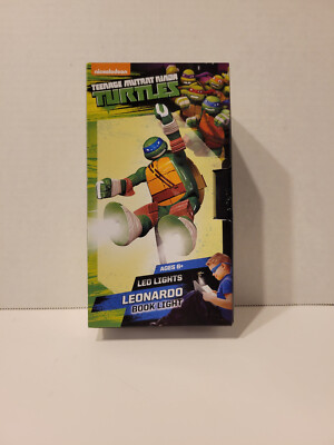 SANTOKI Teenage Mutant Ninja Turtles LED Book Light Leonardo Brand #NTB2