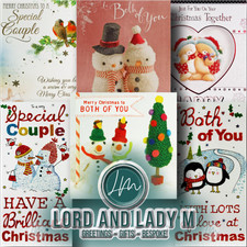 Couple Christmas Card | Both of You Xmas Card | For You Both 1st Christmas Card
