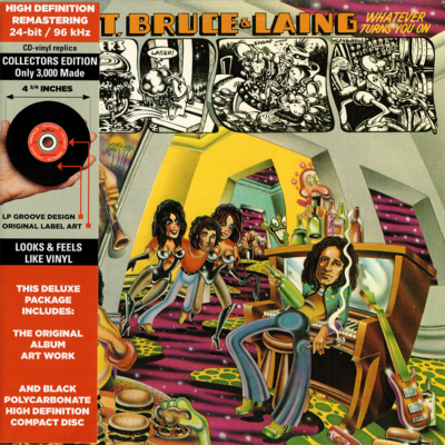 West Bruce Laing ~ Whatever Turns You On (1973) CD 2013 Culture