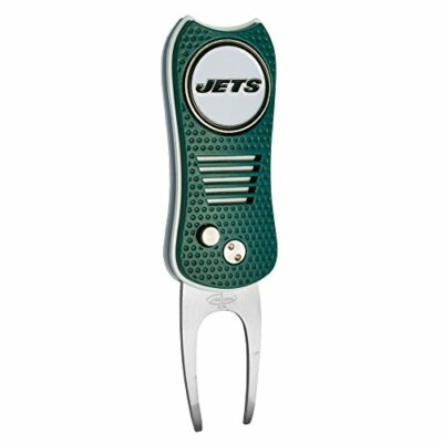 New York Jets Switchblade Divot Tool with ball marker, magnetically attach