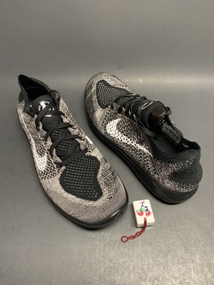 Wmns Nike Free Rn Flyknit 18 Bq8449 0 Oreo Moon Particle Sz 10 5 Mens 9 Ebay
