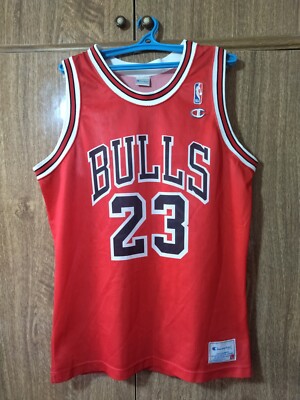 Champion Bulls Jordan 23 ジャージ Sサイズ Chicago Bulls Champion NBA Jersey #23 Michael Jordan Basketball