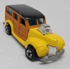 Vintage Hot Wheels Yellow '40 Ford Woody Loose Diecast 1:64 1979 Blackwalls