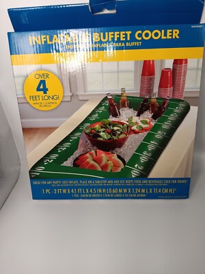 Inflatable Buffet Cooler Football Stadium Food Drinks Ice Cooler Party Perfect!
