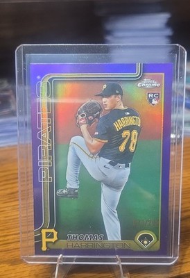 2025 Topps Chrome Update Series - Thomas Harrington #USC177 Purple Refractor...