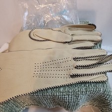 Ultra Soft Vintage Hansen Leather Gloves Possibly Kid or Deerskin Size 6.5 women
