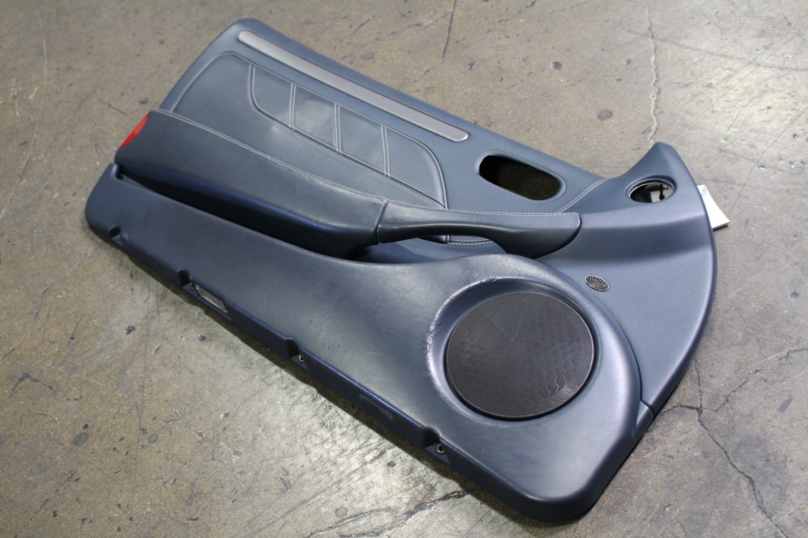 Maserati 3200 GT Spyder Front Left Door pocket trim Blue P/N 67247100