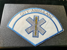 Vintage Aufn&auml;her Patch - City Ambulanz