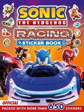 Sonic the Hedgehog Racing Sticker Book Paperback UK IMPORT