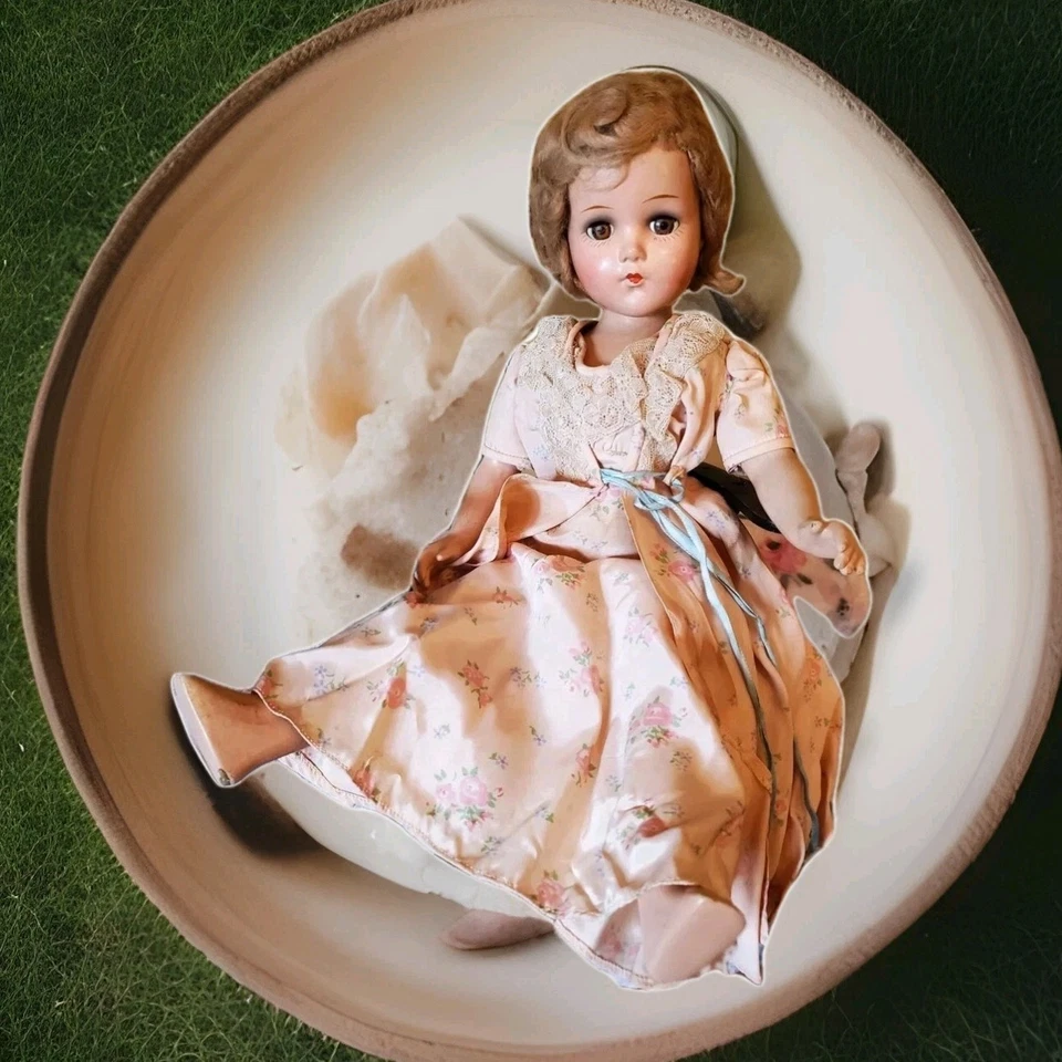 Muñeca de composición Arranbee R&B 1930 Nancy Lee 18", RARA de colección Foto 2 de 4