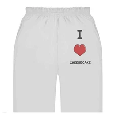 'I Love Cheesecake' Adult Sweatpants / Joggers (JO034065)