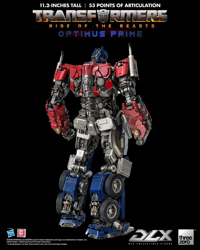 Threezero Transformers Rise of the Beasts DLX Scale Collectible Figure Series Op - Immagine 2 di 4
