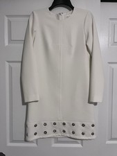 Shoshanna White Long Sleeve Dress Size 4