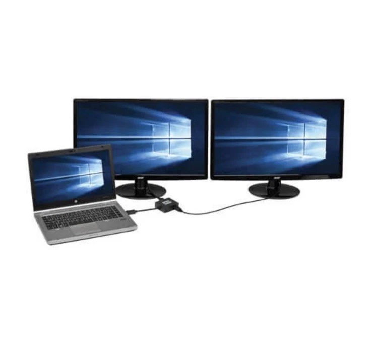 Tripp-Lite 2-Port DisplayPort To HDMI Multi-monitor Splitter (MST Hub) - Image 2 of 4