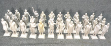 1953 MARX U.S. Presidents Figures Set Of 36 Unpainted  Incomplete White House