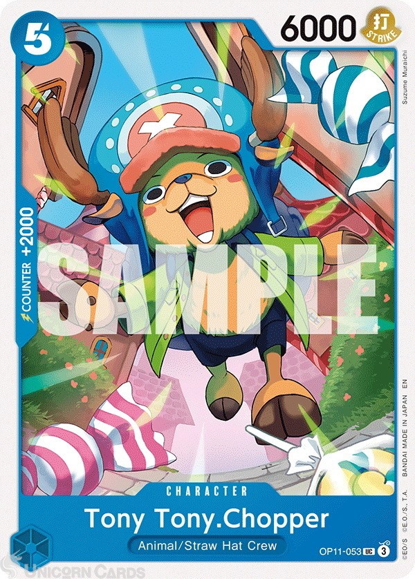 OP11-053 Tony Tony.Chopper : Uncommon English One Piece TCG Card : OP11: A Fist