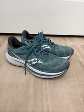Saucony Womens Omni 21 S10762-22 Blue Running Shoes Sneakers Size 8