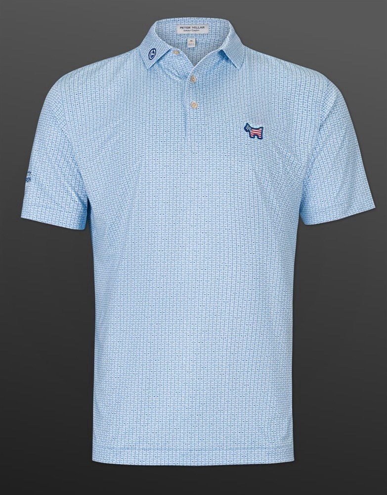 Scotty Cameron Peter Millar Americana Scotty Dog Polo Shirt (Small