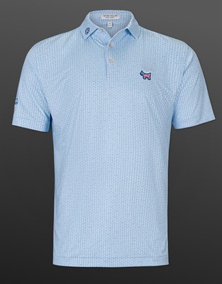 Scotty Cameron/PETER MILLAR ポロシャツ Sサイズ Scotty Cameron Circle T Peter Millar Light Blue Agave Man Polo