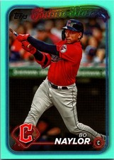 2024 Topps Series One Bo Naylor #191 Aqua/Teal
