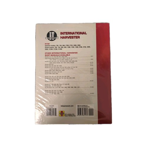 International Harvester I&T Shop Manual See Photos For Models Covered By IH32 - Picture 2 of 7