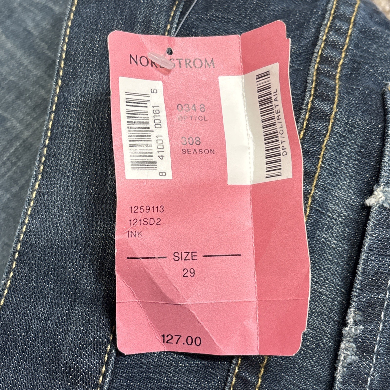 New Blue Cult Jeans Womens 29 Dark Wash Flared Vtg Fits 30 X 32 Nordstroms - View 5