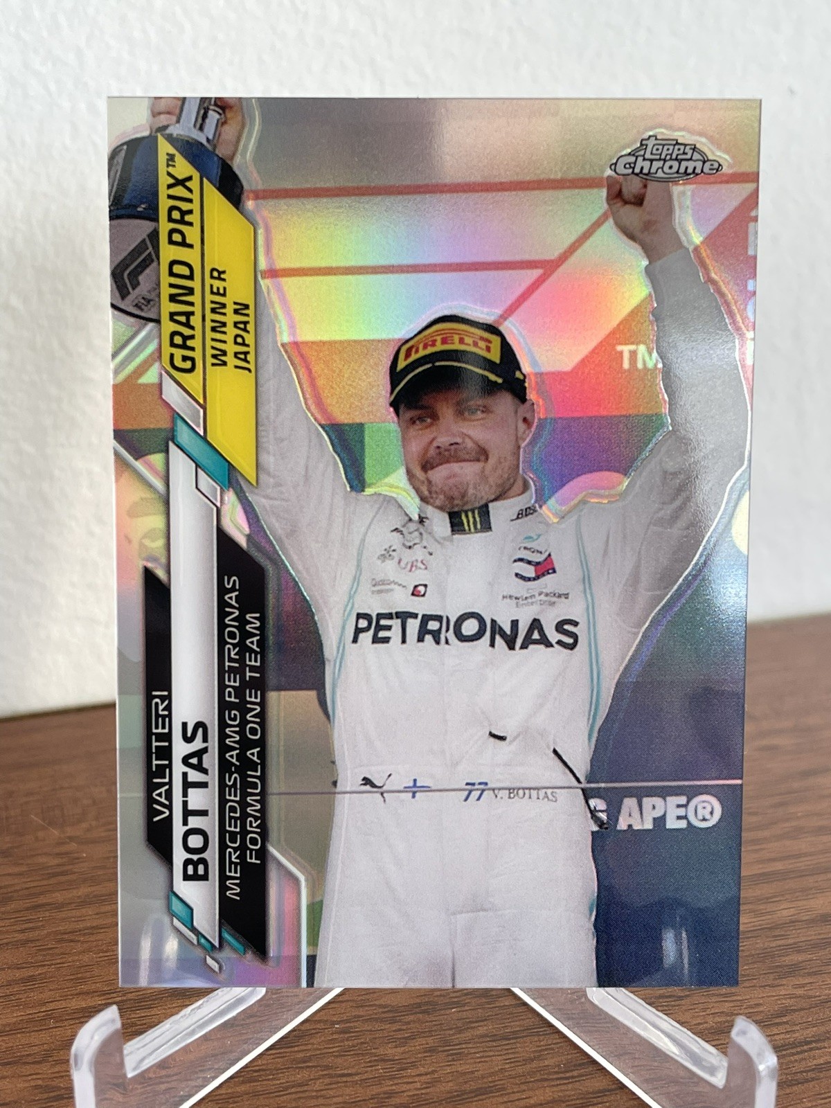 2020 Topps Chrome Formula 1 F1 Valtteri Bottas Refractor #149