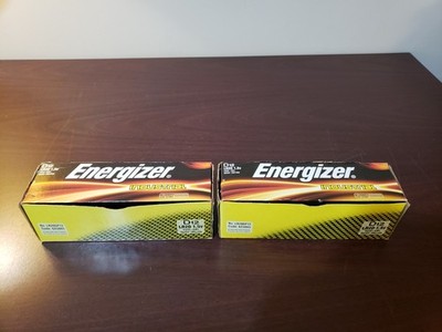 Lot of 2 - 12 (24 total) Energizer Industrial D Alkaline Batteries (EN95, LR20)
