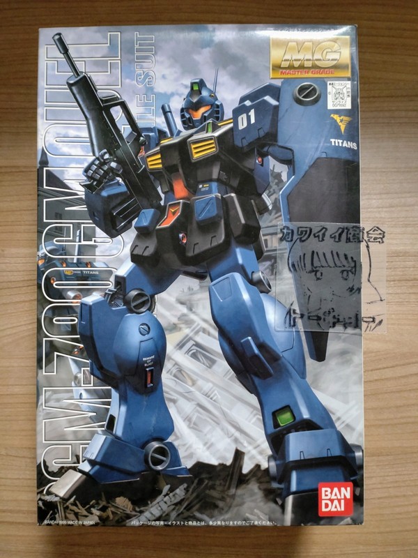 MG 1/100 RGM-79Q GM Quel Gunpla Model Kit BANDAI