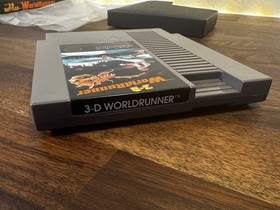 3-D Worldrunner NES Nintendo Complete CIB  W/ Glasses & Ins 5 Screw NM+ box