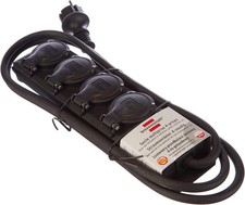 Brennenstuhl Steckdosenverteiler 4-Fach IP44 2m H07RN-F Outdoor Steckdosenleiste