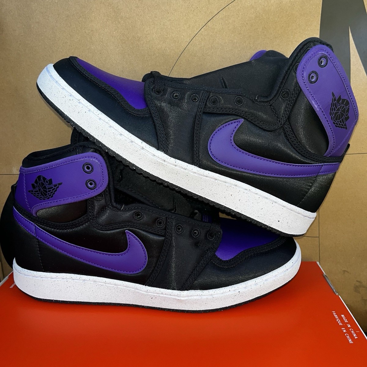 NEW Nike Air Jordan 1 High AJKO 'Field Purple' Black Mens Size 9