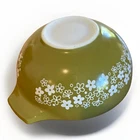 Pyrex 4qt Spring Blossom Bowl  # 444 Crazy Daisy Excellent Cond