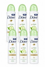 Dove Spray Cucumber Green Tea x 6 Pack x 150ml Antiperspirant Deodorant Spray
