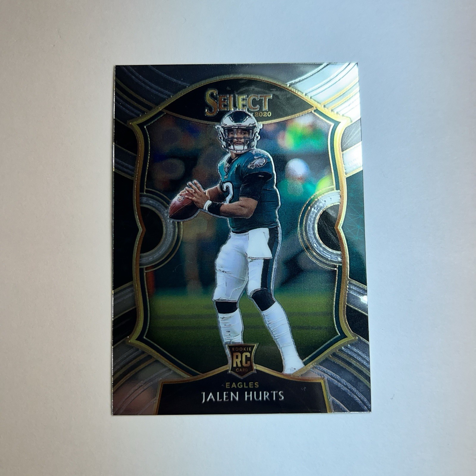 2020 Select Jalen Hurts Concourse Rookie RC #50 Philadelphia Eagles