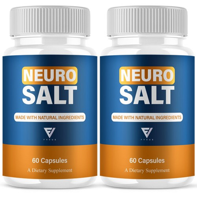 #ad 2 Pack Neuro Salt Capsules Neuro Salt Nootropic Supplement 120 Capsules $29.95