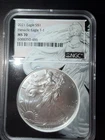 2021 American Silver Eagle NGC MS70 Heraldic Eagle T-1