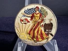 2016 1oz Silver Liberty Eagle. “30th Anniversary”.  COA in Box.