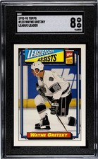 1992-93 Topps - Wayne Gretzky #123 League Leader