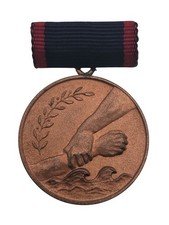 DDR Medaille Für Selbstlosen Einsatz bei der Bekämpfung von Katastrophen A094
