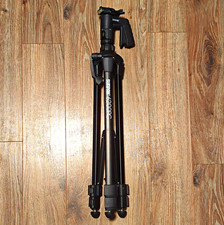 Sunpak 6200PC Aluminum Camera Tripod Pan/Tilt Head Quick Release 62in 5.5lb