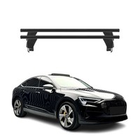 Menabo DachträGer GrundtäGer FüR Audi E-Tron Sportback 2021-2025 Alu Schwarz 2X