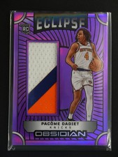 Pacome Dadiet RC 2024-25 Obsidian Eclipse Materials Purple Flood 19/75 [3hk