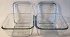 Vintage Fire-King Sapphire Blue Philbe Refrigerator Jar & Cover 4.5 x 5 Set of 2