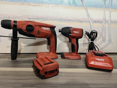 Hilti C 4/36-90 Hammer Drill TE 2-A18 Impact Charger Battery Tested SID 18-A