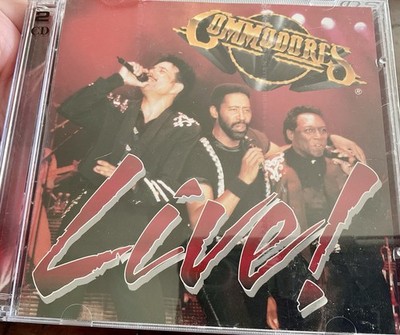Live! [Sound Barrier] by Commodores (CD, Sep-2004, Sound Barrier) 2 CD Set