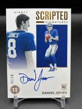 2019 encased Daniel Jones Rookie Auto 46/50 #SCS-DJO OD