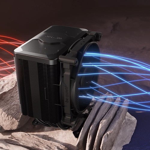 be quiet! Dark Rock 5 air cooler, extremely high cooling performance, 6 high-per - Photo 6/8